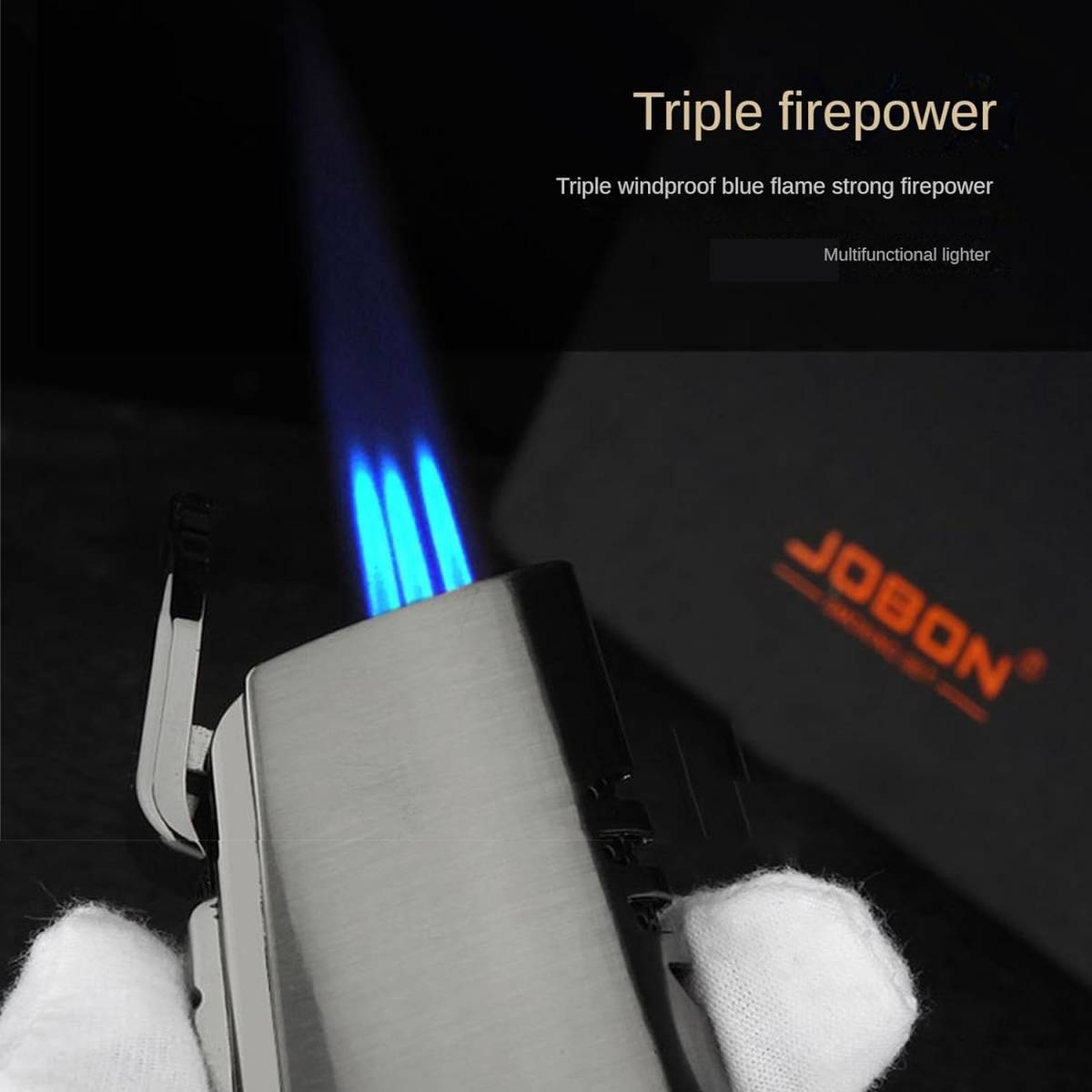 . способ надувной прикуриватель Triple jet рама прикуриватель jet фонарь metal (Color : Gray) H230