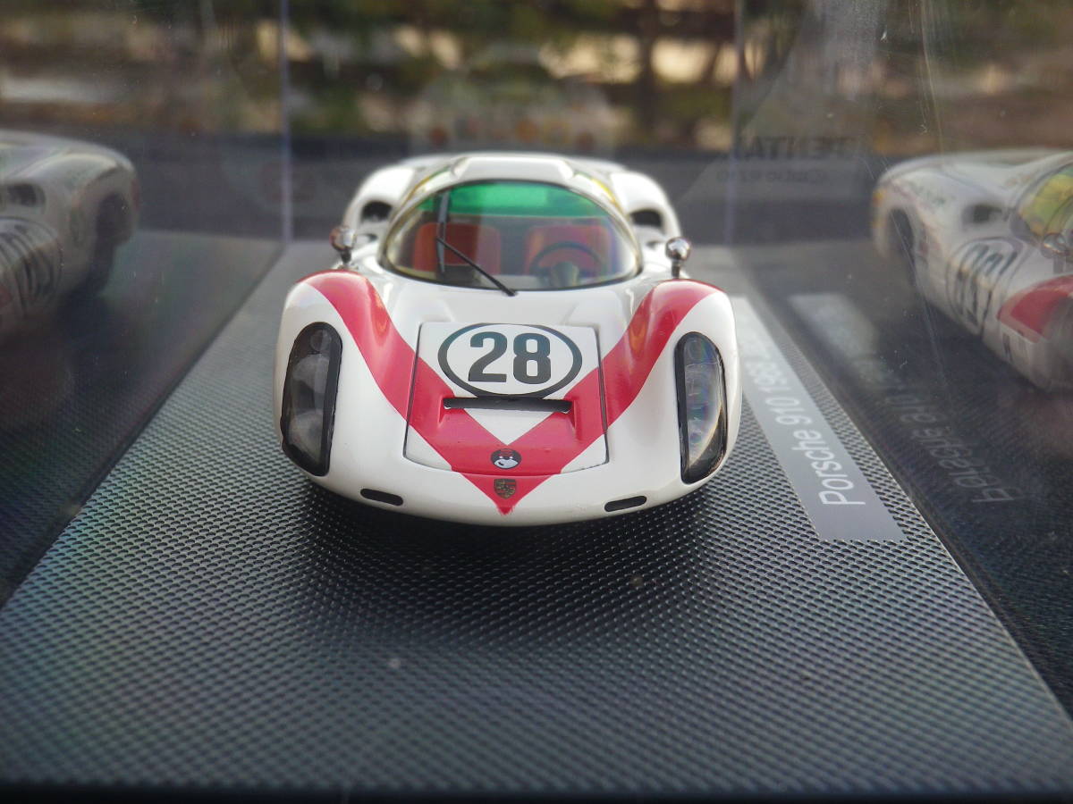 絶版！ MMP 1/43 Porsche ポルシェ 910 生沢徹 #28 1968 Japan GP 日本グランプリ VAN JAC 44791 Ikuzawa 滝レーシング エブロ_画像3