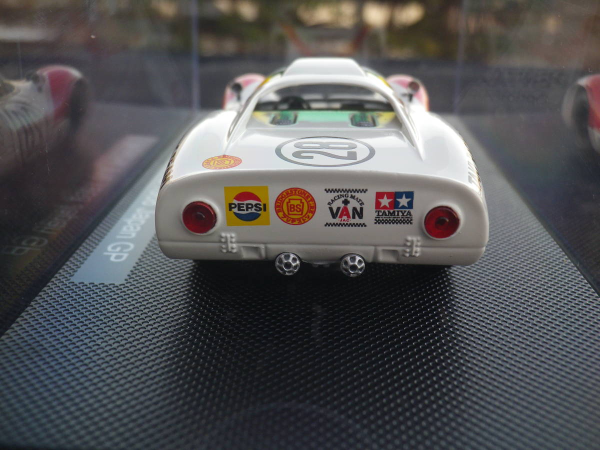 絶版！ MMP 1/43 Porsche ポルシェ 910 生沢徹 #28 1968 Japan GP 日本グランプリ VAN JAC 44791 Ikuzawa 滝レーシング エブロ_画像7