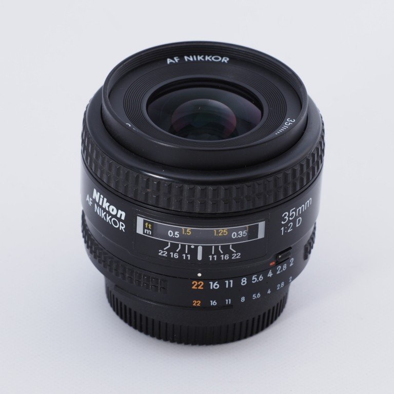 【難あり品】Nikon ニコン 単焦点レンズ Ai AF Nikkor 35mm f2D Fマウント フルサイズ対応 #8822