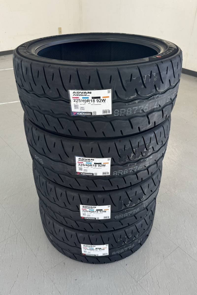 スピード発送 新品 ヨコハマ ADVAN NEOVA AD09 225/40R18 92W 2023年製 4本 アドバン ネオバ 18インチ タイムアタック_画像1