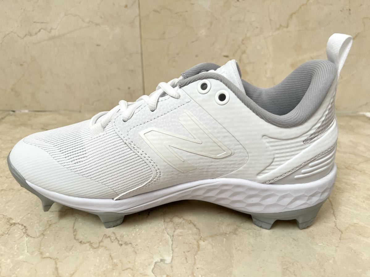 送料無料！新品未使用 ニューバランス New Balance 野球スパイク ベースボールシューズ PL3000 A6 ホワイト 24.5cm_画像8