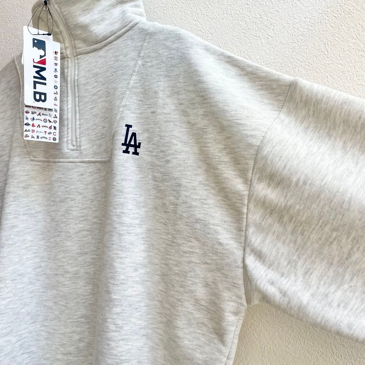 希少【M】MLB公式 ドジャース ビッグシルエット ハーフジップ 希少【M】MLB公式 ドジャース ビッグシルエット ハーフジップ