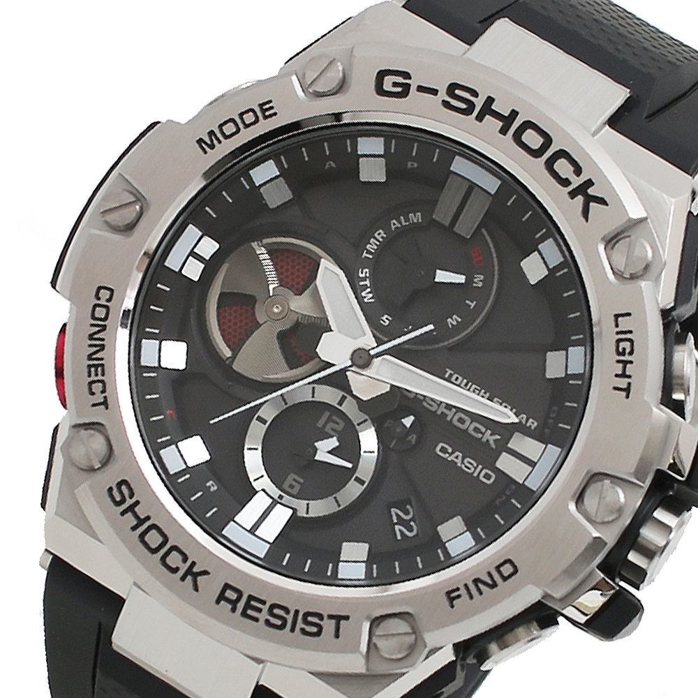 カシオ CASIO 腕時計 GST-B100-1A メンズ Gショック G-SHOCK クォーツ ブラック