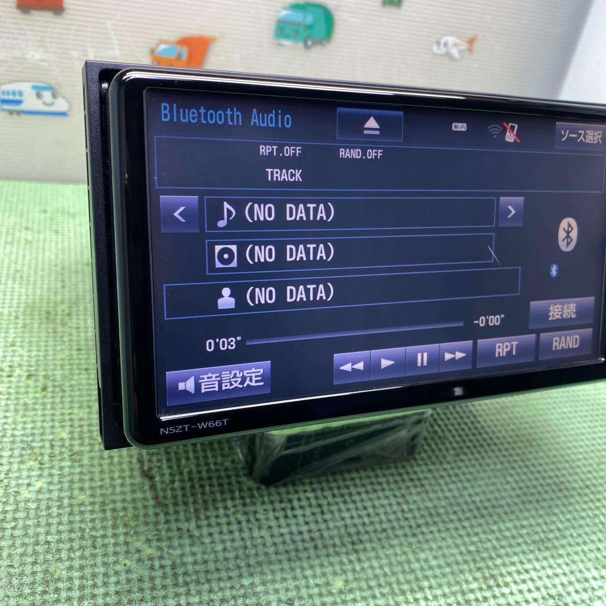 ★保証付動作★★トヨタ純正★NSZT-W66T★Bluetooth/WiFi/CD/DVD/WMA:MP3 SD T-connect フルセグナビ_画像5