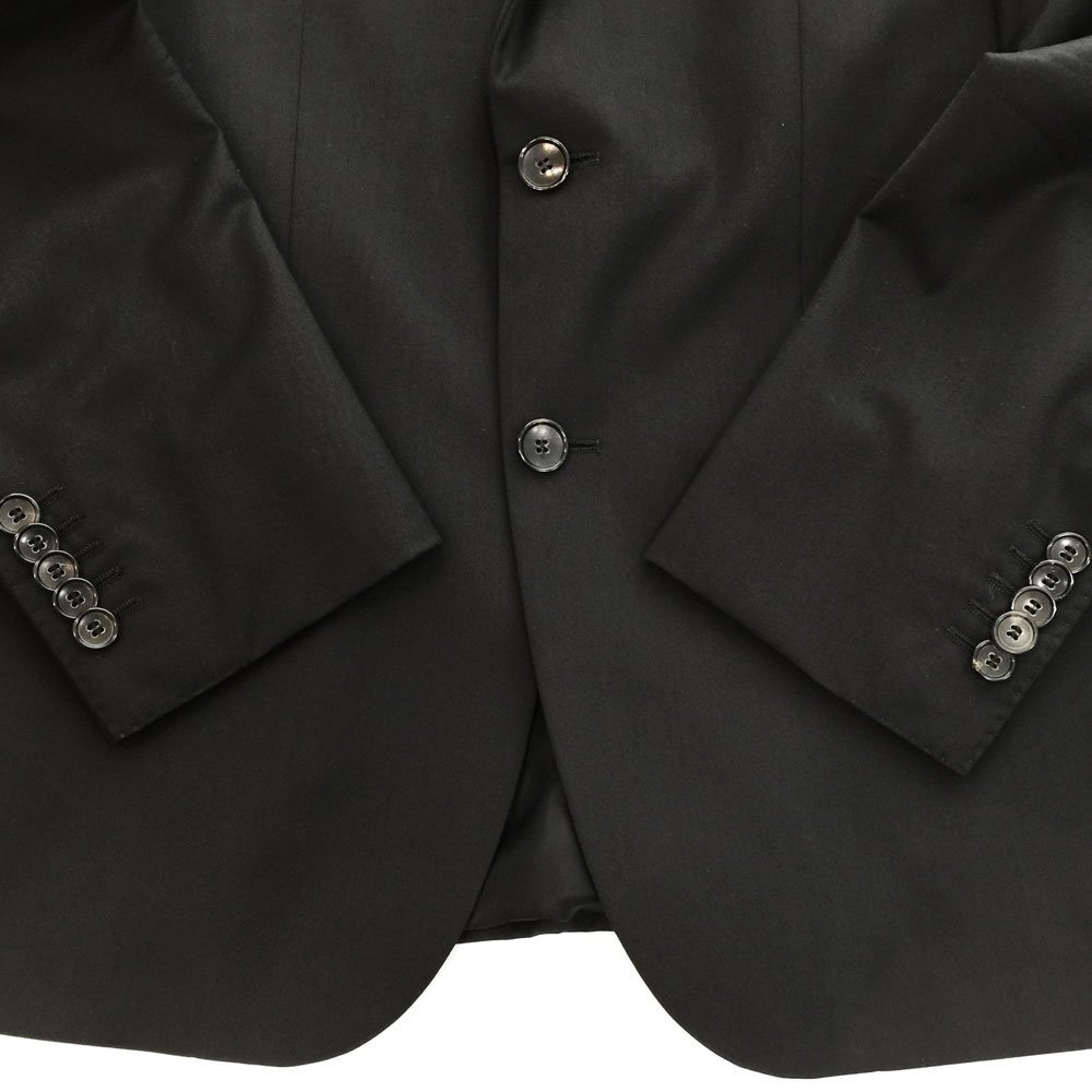 ●超美品 HUGO BOSS ヒューゴボス GUABELLOスーツ セットアップ サイズ48 メンズ ブラック ジャケット スラックス 国内正規品 2AB/90581_画像3