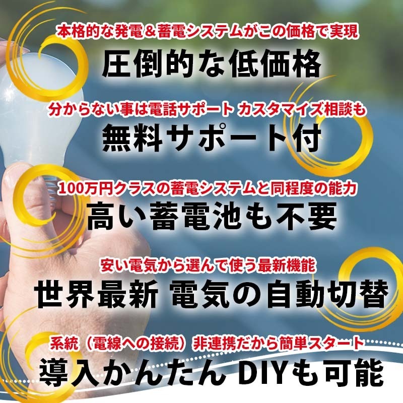 次世代パワコン 最強コスパ 安い電気を使う 2050ハイブリッドインバーター オールインワン ソーラーチャージャー 20Vac 48Vdc 5KVA SEKIYA_画像6