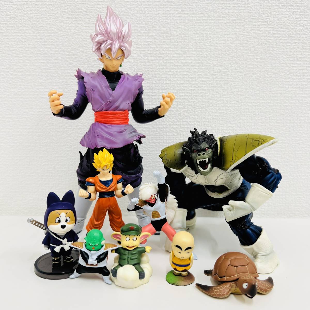 #9006 ドラゴンボール ベジータ 大猿 孫悟空 スーパーサイヤ人ロゼ ゴクウブラック 他 フィギュア おまとめ 中古品 現状品_画像1