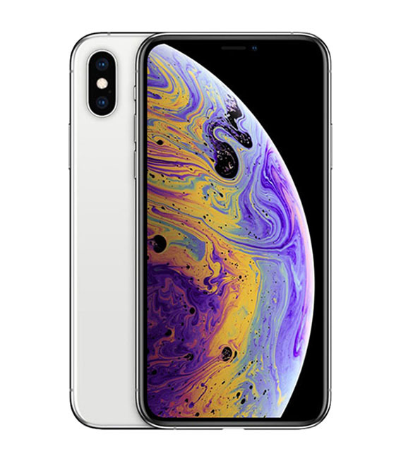 iPhoneXS[64GB] SIMロック解除 SoftBank シルバー【安心保証】_画像1