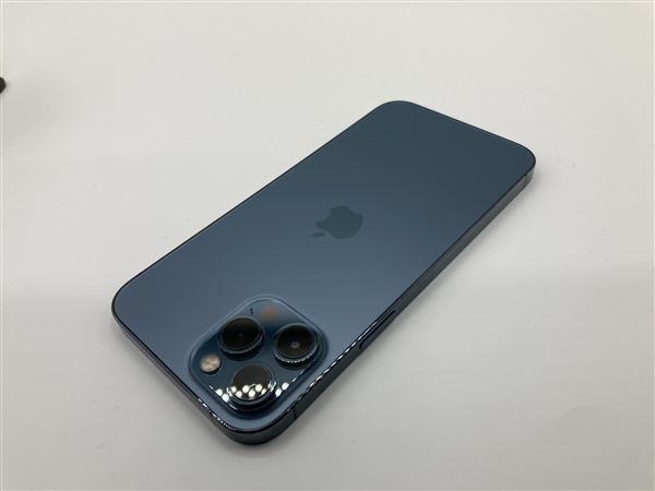 iPhone12 Pro Max[256GB] SIMフリー MGD23J パシフィックブル …_画像4