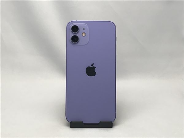 iPhone12[64GB] SIMロック解除 au/UQ パープル【安心保証】_画像3