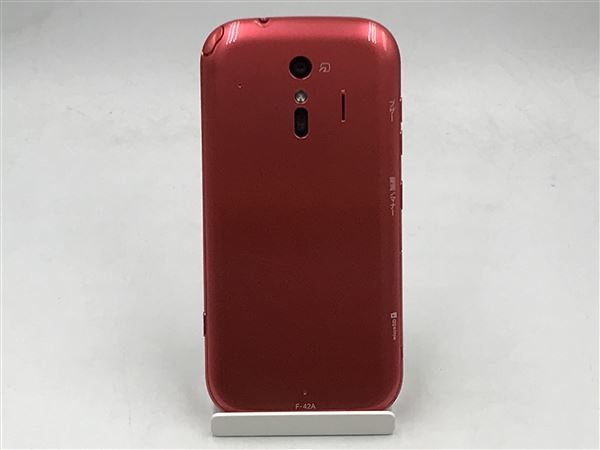 らくらくスマートフォン F-42A[32GB] docomo ピンク【安心保証】_画像3