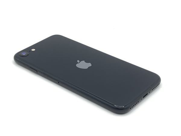 iPhoneSE 第3世代[256GB] SIMフリー MMYJ3J ミッドナイト【安 …_画像3