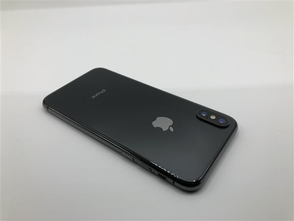 iPhoneX[256GB] au NQC12J スペースグレイ【安心保証】_画像3