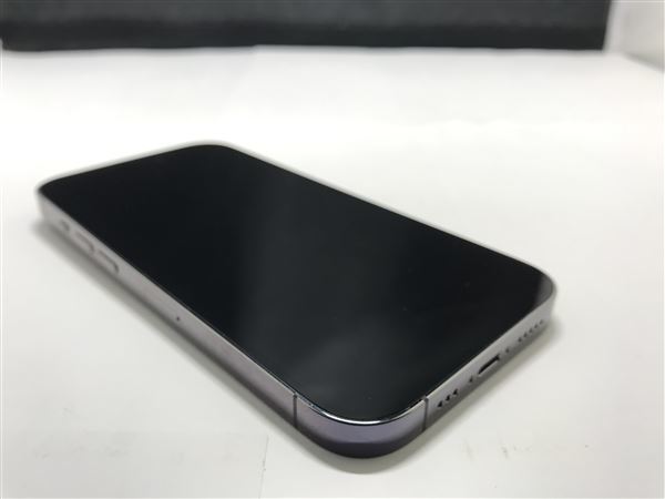 iPhone14 Pro[256GB] SIMフリー MQ1E3J ディープパープル【安 …_画像4