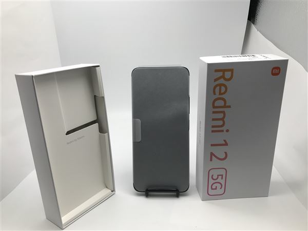 アウトレット限定 Redmi 12 5G XIG03[128GB] au ミッドナイトブラック【安心保証】