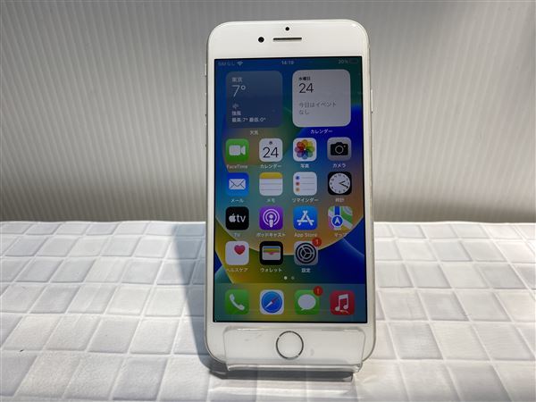 iPhone8[64GB] SIMロック解除 SoftBank シルバー【安心保証】_画像2