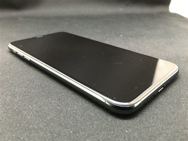 iPhone11 Pro Max[256GB] au NWHM2J ミッドナイトグリーン【安…_画像4