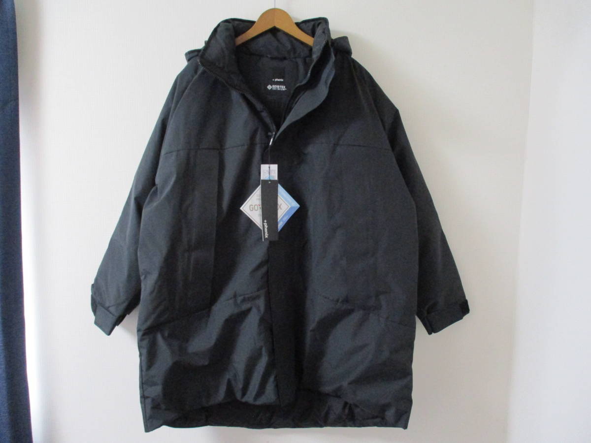 ☆＋phenix/プラスフェニックス☆未使用 GORE-TEX INFINIUM ロングダウンコート サイズ：XL 防寒 防風 おしゃれ アウトドア WINDSTOPPER_画像1