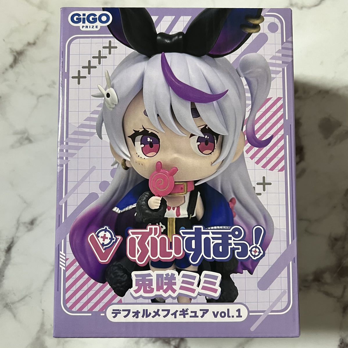 n GIGO 限定 ぶいすぽっ！ デフォルメフィギュア Vol.1 プライズ フィギュア 兎咲ミミ 兎咲 ミミ_画像1