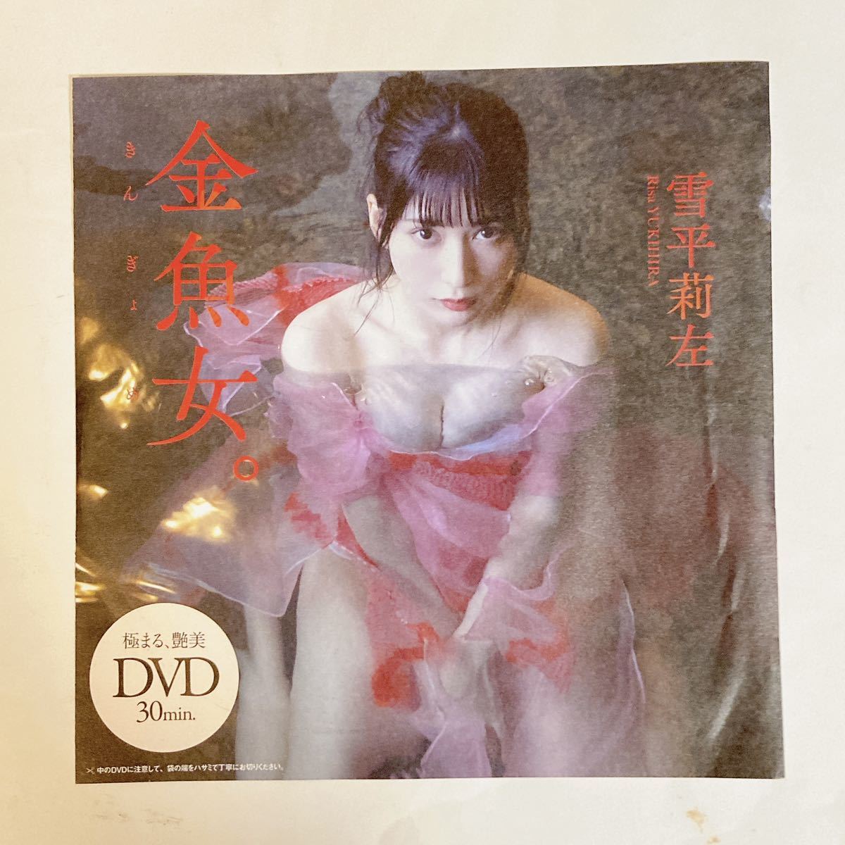 ★ 送料無料 新品 未開封 週刊プレイボーイ 非売品 DVD 大原優乃 雪平莉左 2枚セット ANOTHER SIDE 金魚女_画像4