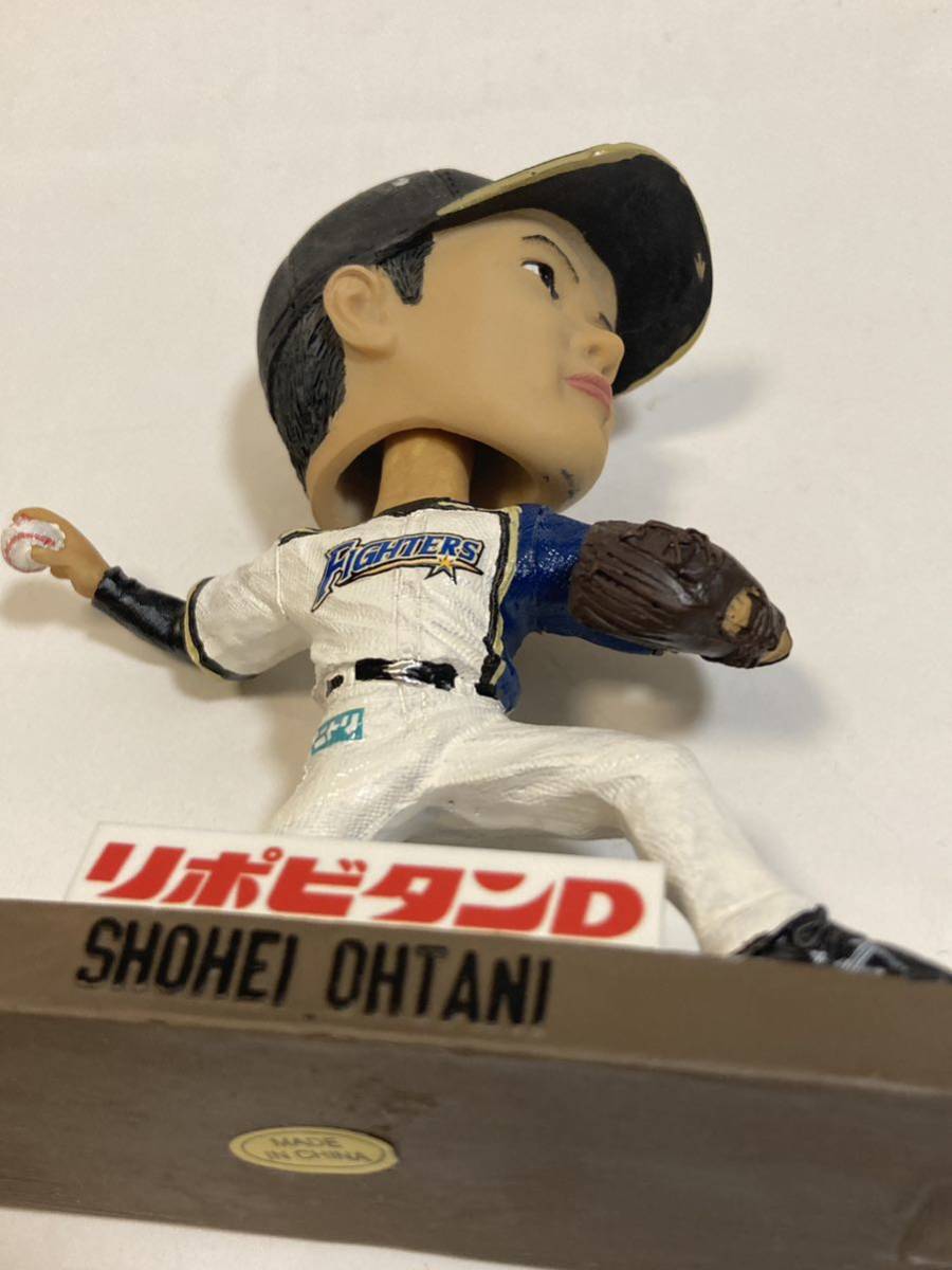 ★ 送料無料 非売品 北海道日本ハムファイターズ　大谷翔平　ボブルヘッド　ピッチャーver ファンクラブ限定 ボンフィン_画像6