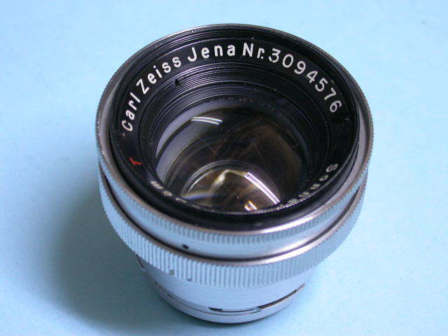  zeiss i темно синий Contax для битва после Iena zona-50/2 красный T#3094576 прекрасный товар шар прозрачный 