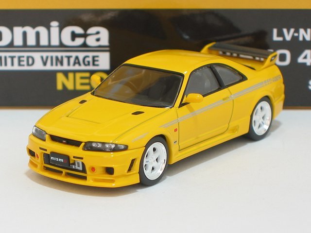 NISMO 400R（黄）LV-N305a【トミーテック社1/64ミニカー】【トミカの時】_画像1