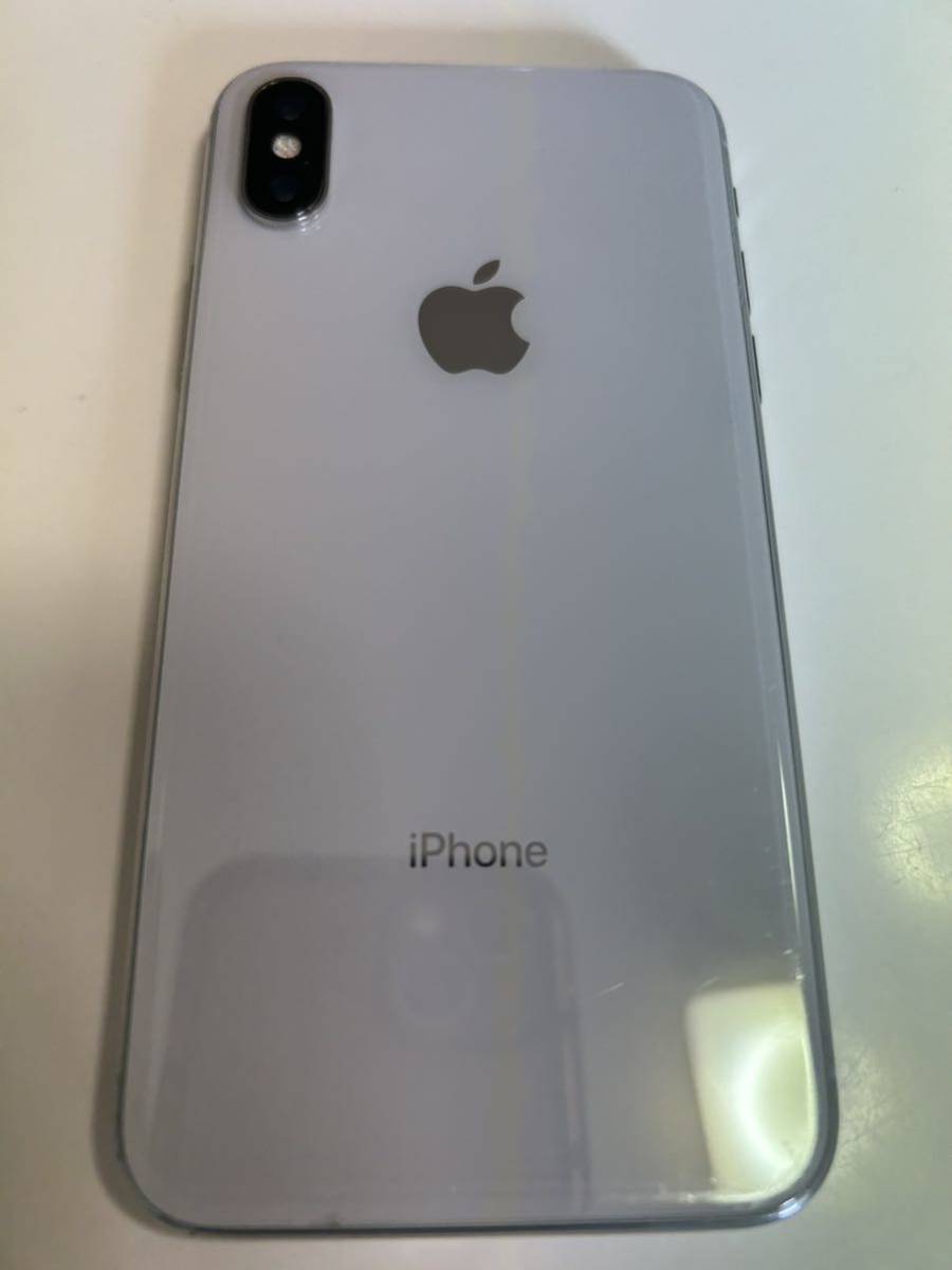 Apple正規品 SIMフリー iPhone Ⅹ 10 256GB シルバー_画像6