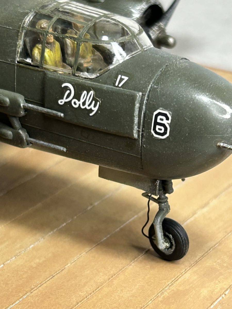 1/72イタレリ製　アメリカ空軍 B25Jミッチェル　ガンシップ　完成品_画像9