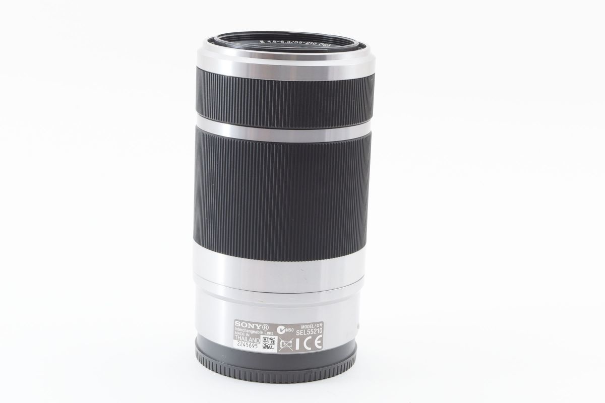 ■美品■SONY E 55-210mm F4.5-6.3 OSS SEL55210 シルバー■D106 ソニー_画像9