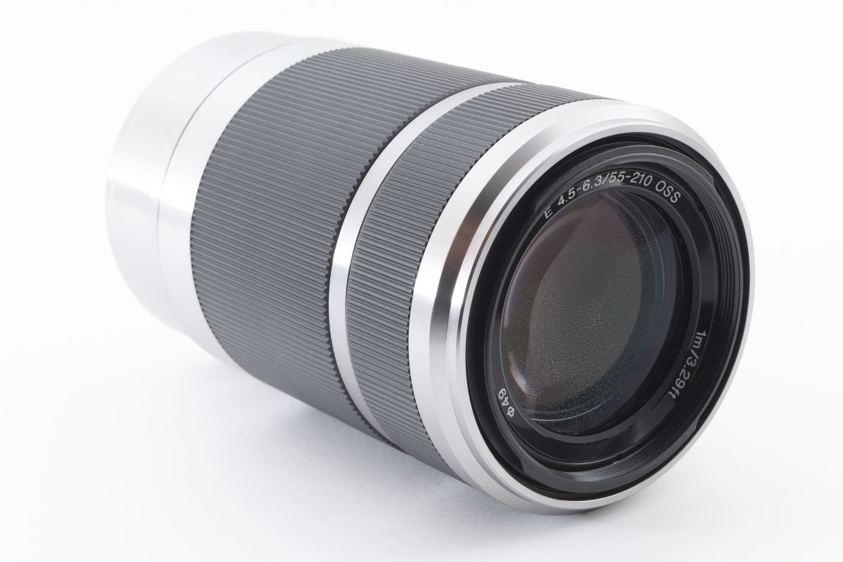 ■美品■SONY E 55-210mm F4.5-6.3 OSS SEL55210 シルバー■D106 ソニー_画像4