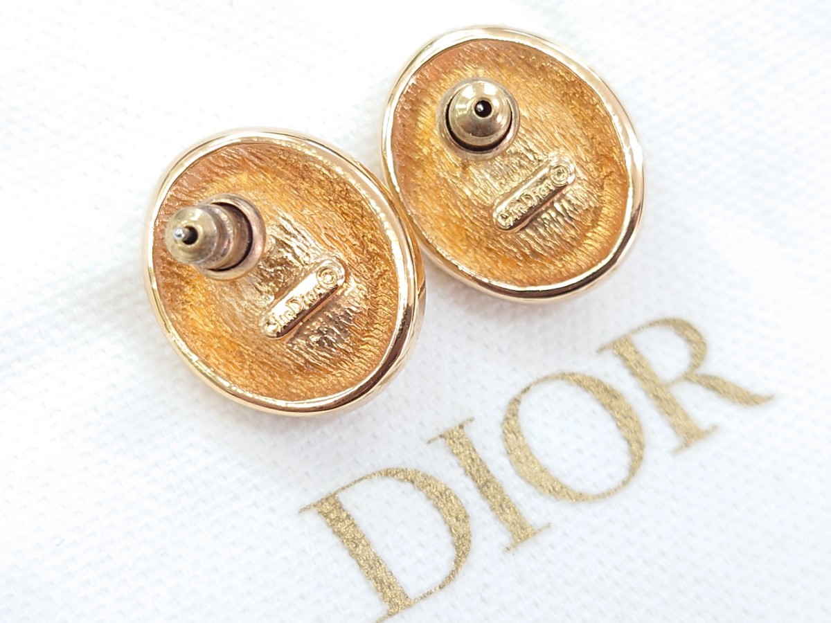 Christian Dior ディオール ピアス パール アクセサリー レディース jh12☆10_画像5