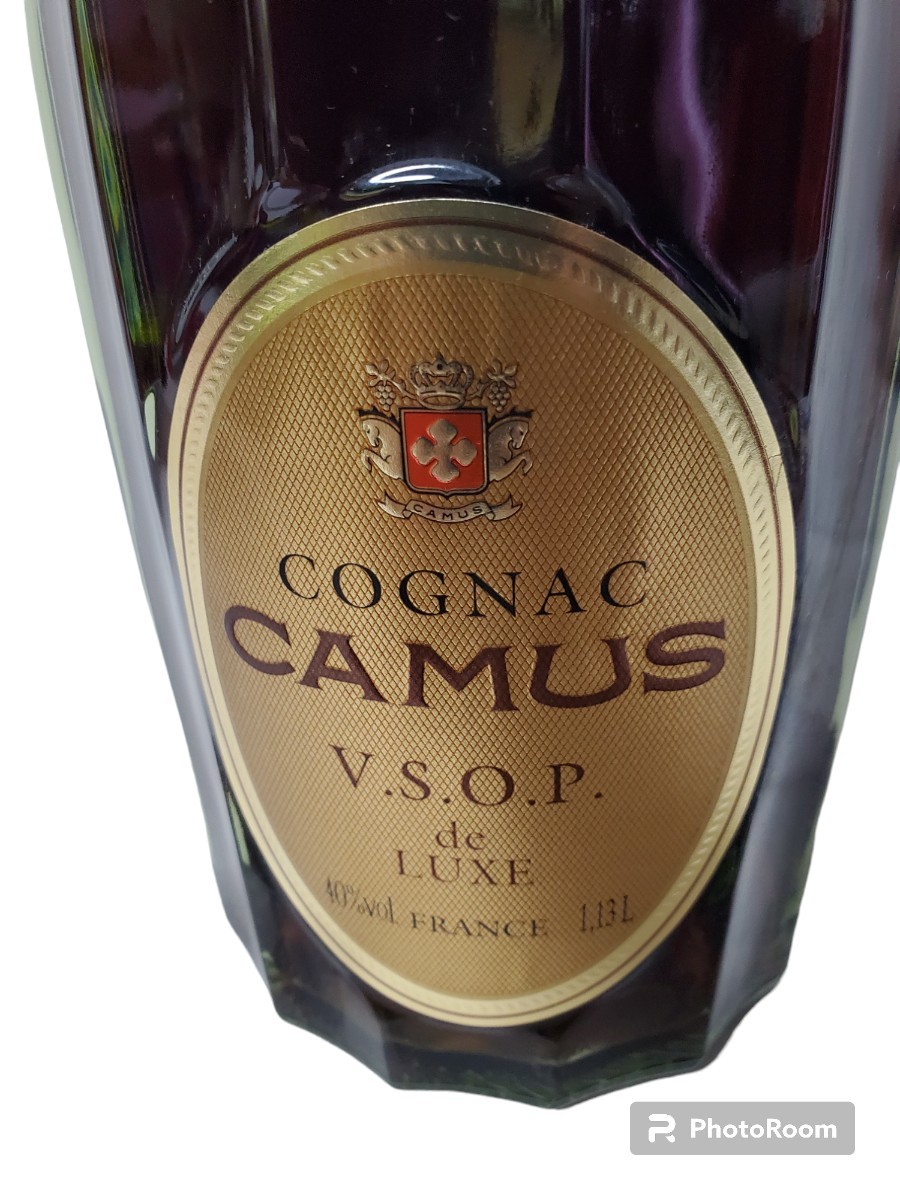 古酒 CAMUS 1.13L カミュ VSOP de LUXE デラックス COGNAC コニャック ブランデー to-10_画像4