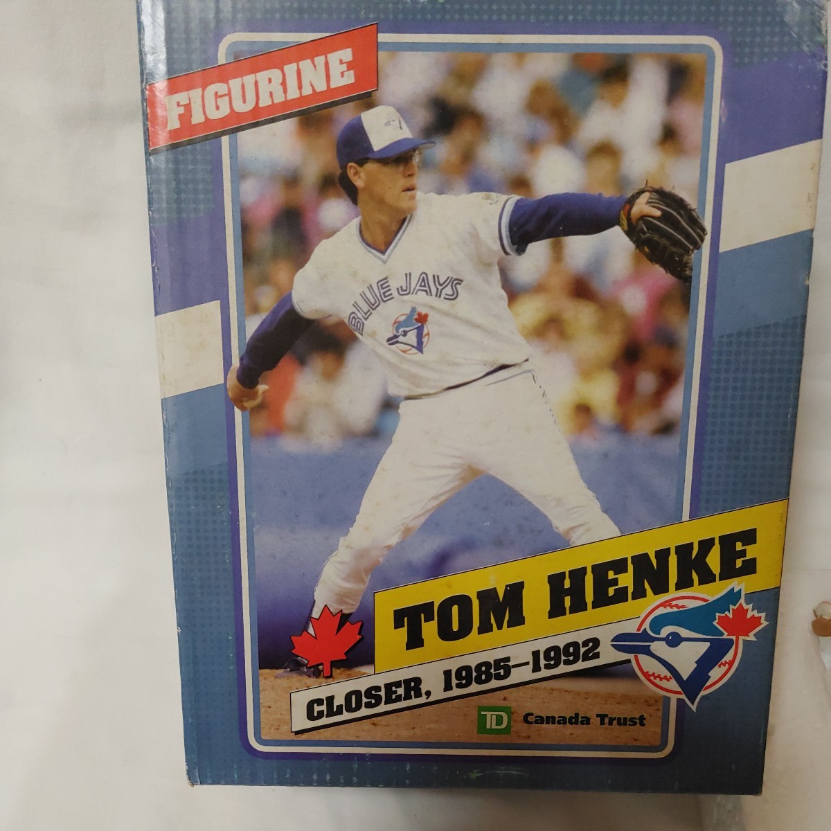 トム・ヘンキー　　トロント・ブルージェイズ　記念フィギュア　球場配布品　ボブルヘッド　スタチュー　MLB FIGURE ターミネーター_画像2