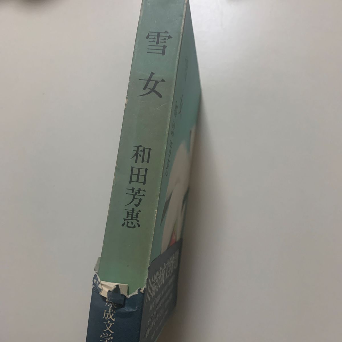 【川端康成文学賞受賞作】和田芳惠 「雪女」文藝春秋 帯付き