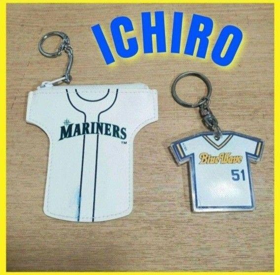 レア品】イチロー ICHIRO グッズ ユニフォーム キーホルダー レア品】イチロー ICHIRO グッズ ユニフォーム キーホルダー