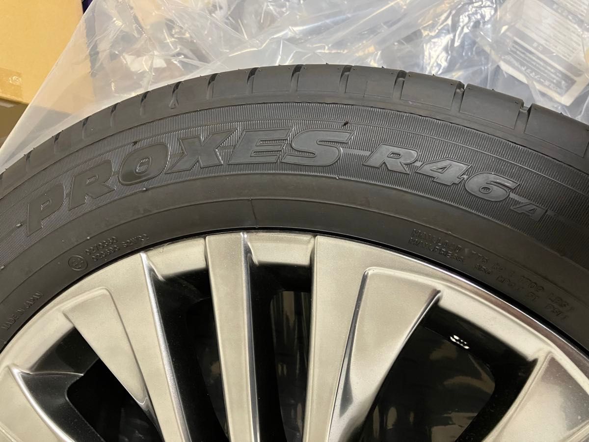 新車外し 80ハリアーハイブリッドZ改良型 純正ホイールタイヤ 新車外し 80ハリアーハイブリッドZ改良型 純正ホイールタイヤ