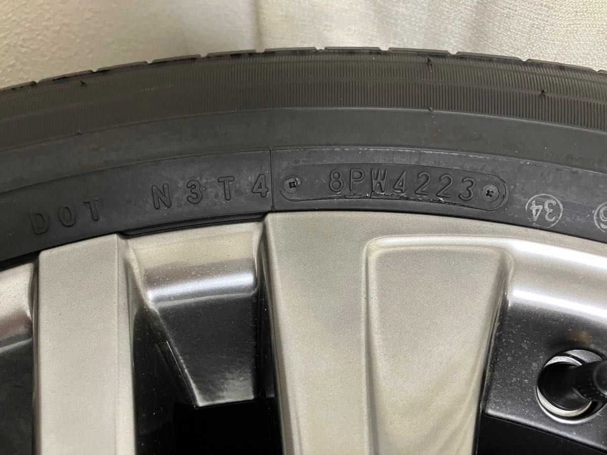新車外し 80ハリアーハイブリッドZ改良型 純正ホイールタイヤ 新車外し 80ハリアーハイブリッドZ改良型 純正ホイールタイヤ