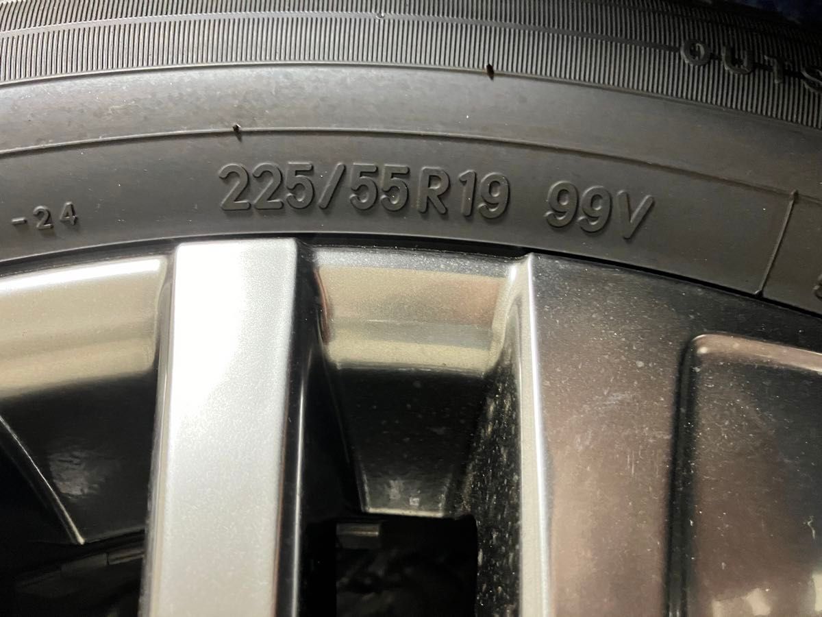 新車外し 80ハリアーハイブリッドZ改良型 純正ホイールタイヤ 新車外し 80ハリアーハイブリッドZ改良型 純正ホイールタイヤ