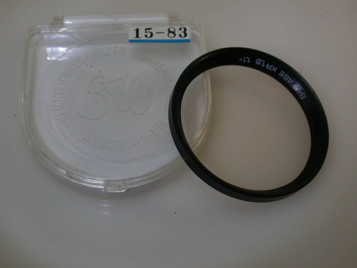  prompt decision / free shipping / Leica mount Canon 50mm1.4 for / Schneider / Germany made /48mm/B+W filter / skylight series /15-83