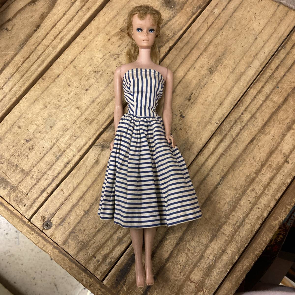 ヴィンテージバービー☆ポニーテール　バービー　人形☆レトロ、当時物、vintage barbie_画像2