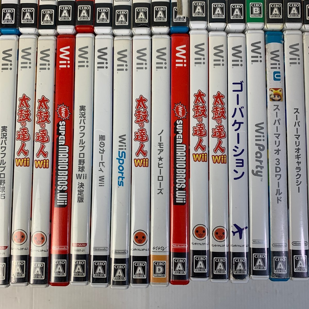 Y5-861 Wii ソフト 69本セット/ ★１スタ! 全画像あり★ まとめ ウィー 副業転売用 大量 ゲーム game 愛知100サイズ_画像6