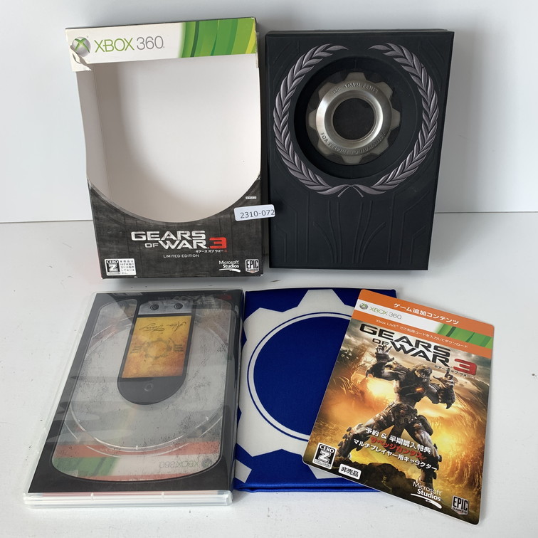Xbox 360 GearsofWar3リミテッドエディション【CEROレーティング「Z」】-Xbox360 2310-072_画像1