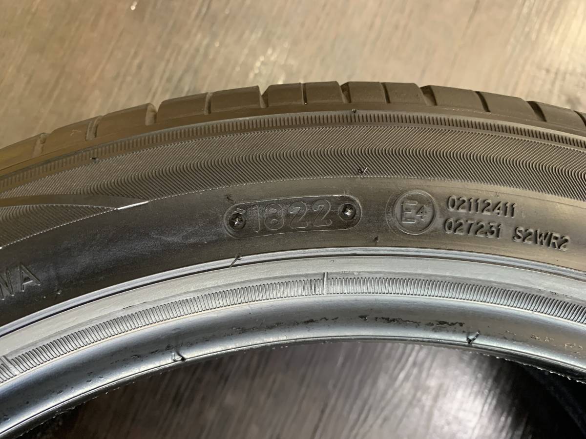 【SALE】トライアングル 中古 2本〔225/45R18 95Y〕225/45-18 クラウン プリウスα マークX オデッセイ ジューク リーフ WRX レヴォーグ _2022年製！