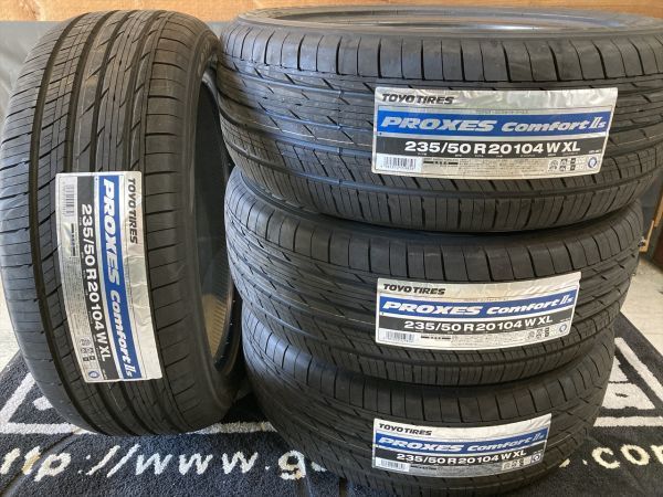 お買得◆国産タイヤ 4本Set 235/50R20 235/50-20 TOYO プロクセス コンフォート2S NX/bz4X/CX-60/ソルテラ/ディスカバリー/イヴォーグ他_画像1