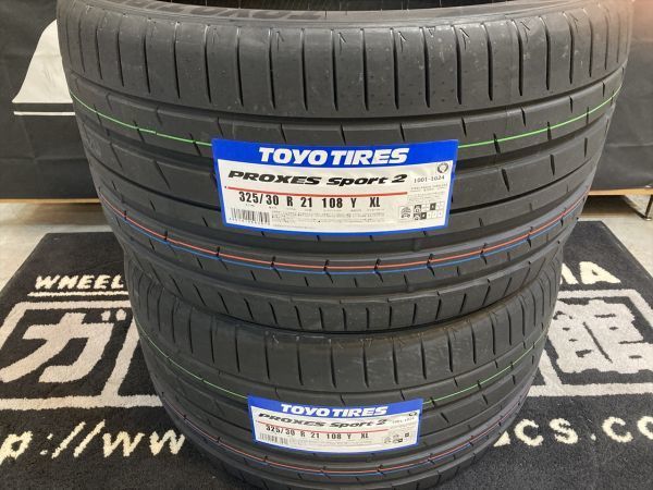 激安◆23年製 2本Set!! 325/30R21 TOYOプロクセススポーツ2 ポルシェ パナメーラ 911 BMW X5 F15 E70 タイヤ交換 東京 町田_画像1