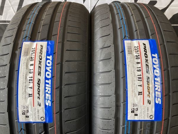 激安◆新品! 2本Set 255/50R19 107Y 255/50-19 TOYO プロクセススポーツ2 ベンツ ML Rクラス W164 R251 BMW X5 X6 ボルボ XC90 タイヤ交換_画像1