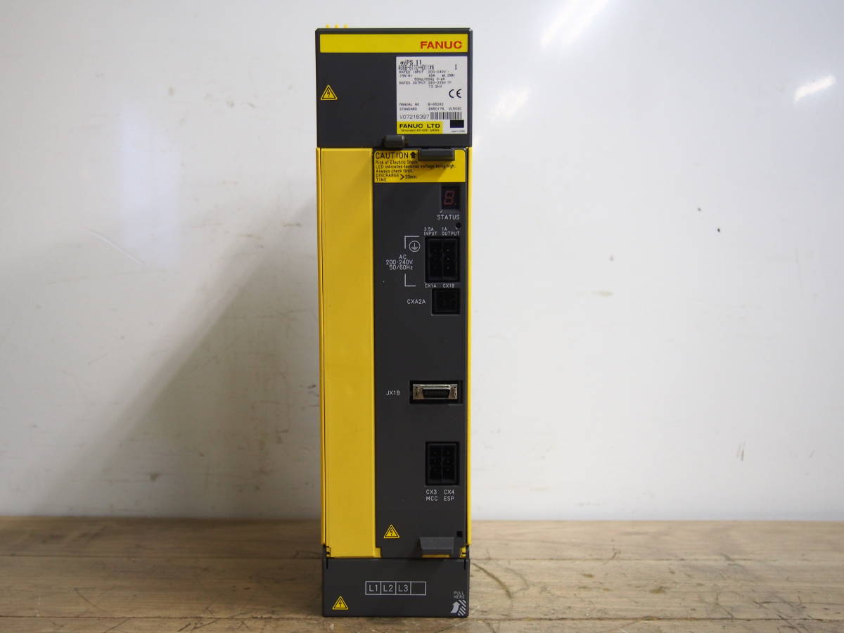 ☆【1T0117-7α24】 FANUC ファナック A06B-6110-H011#N サーボコントローラ ジャンク_画像2