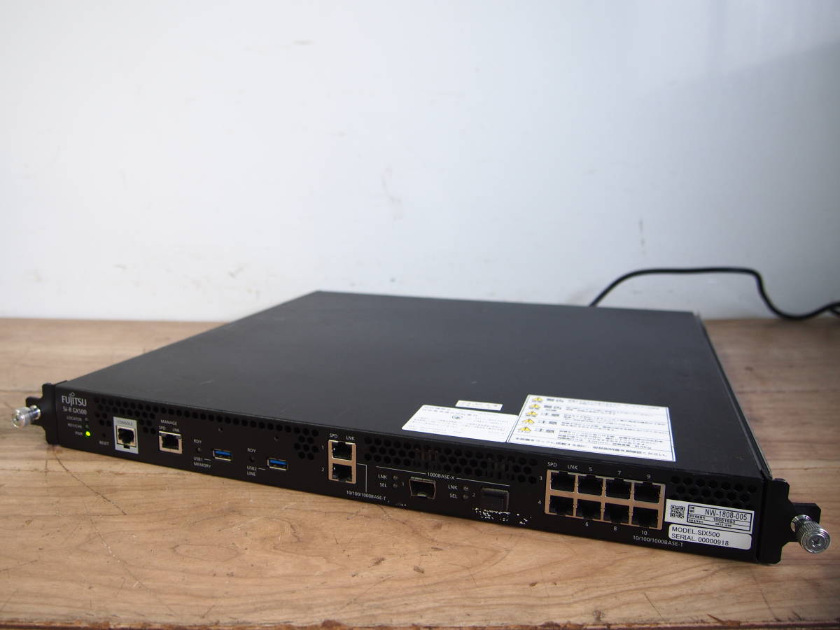 ☆【1T0116-8】 FUJITSU 富士通 Si-R GX500 SIX500 IPアクセス ☆【1T0116-8】 FUJITSU 富士通 Si-R GX500 SIX500 IPアクセス